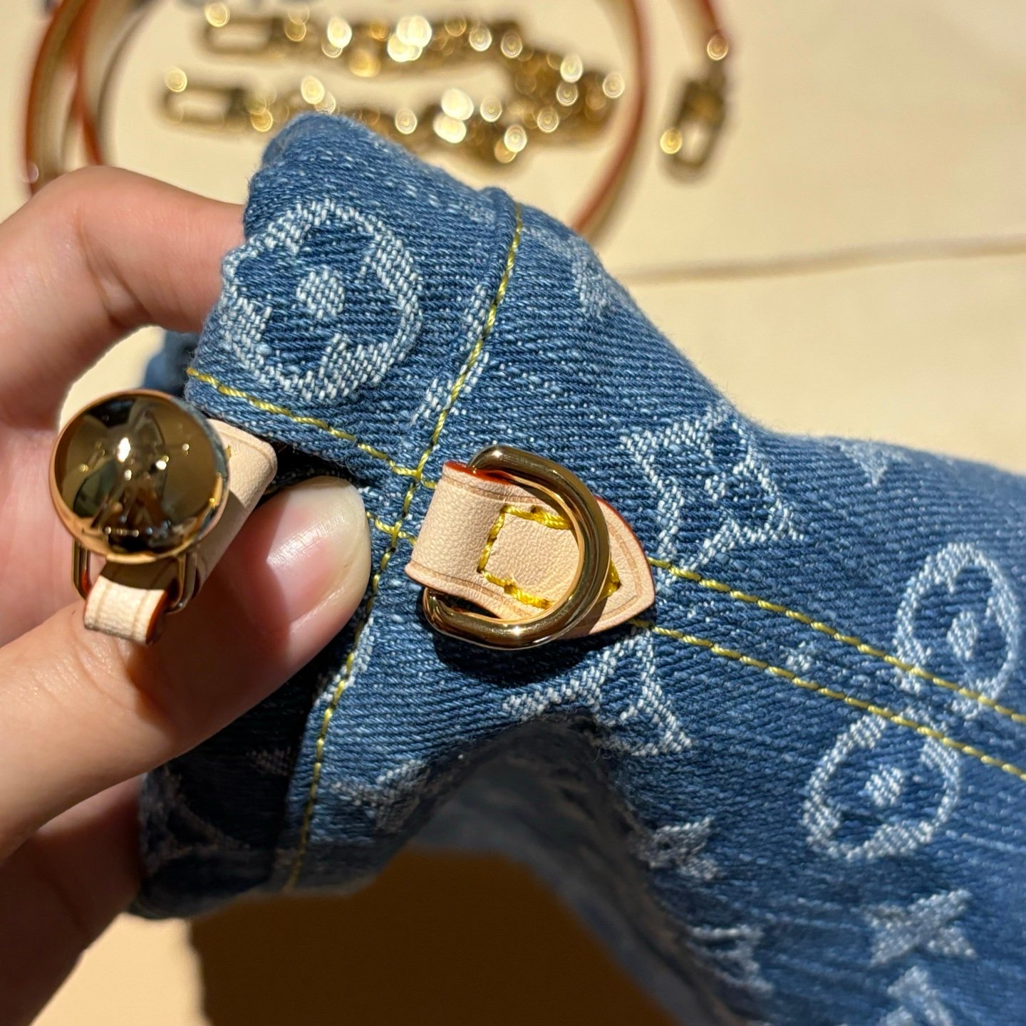 LOUIS VUITTON Nano Noe Bucket Bag - Image 11