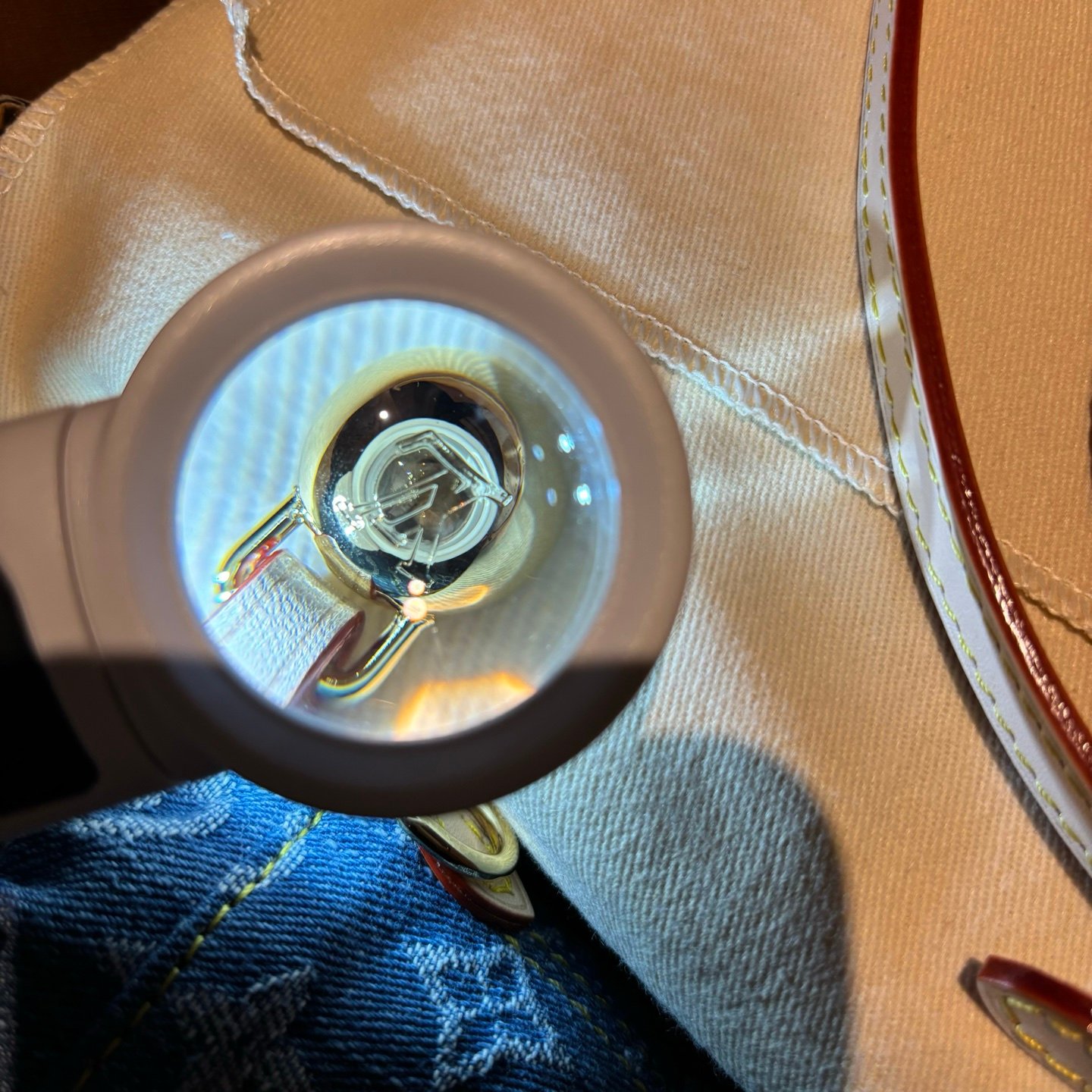 LOUIS VUITTON Nano Noe Bucket Bag - Image 3
