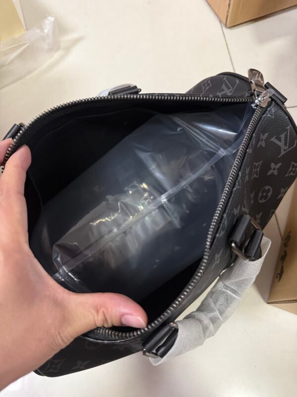 Louis Vuitton Monogram Eclipse Keepall Bandouliere 35 M46655 2WAY bag