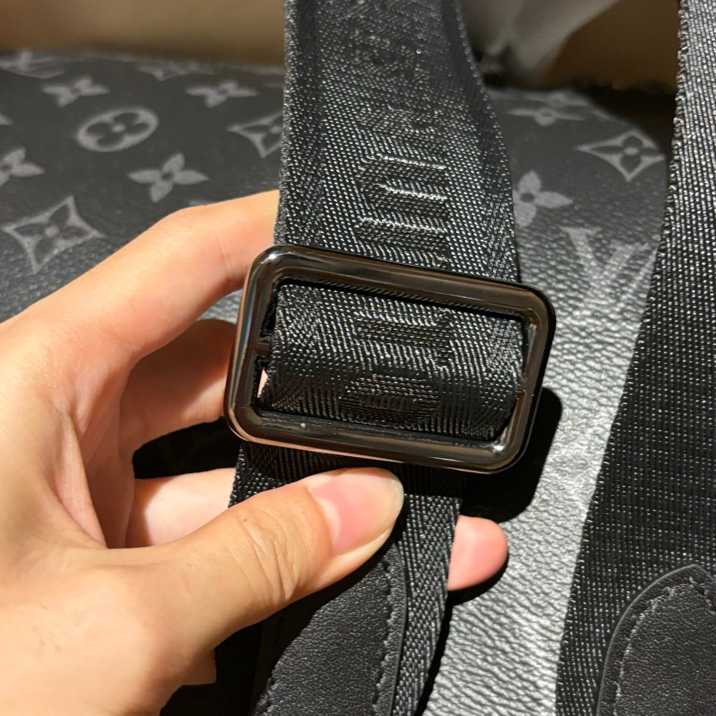 Louis Vuitton Monogram Eclipse Keepall Bandouliere 35 M46655 2WAY bag - Image 5