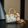 Louis Vuitton Takashi Murakami Nano Speedy White Multicolor