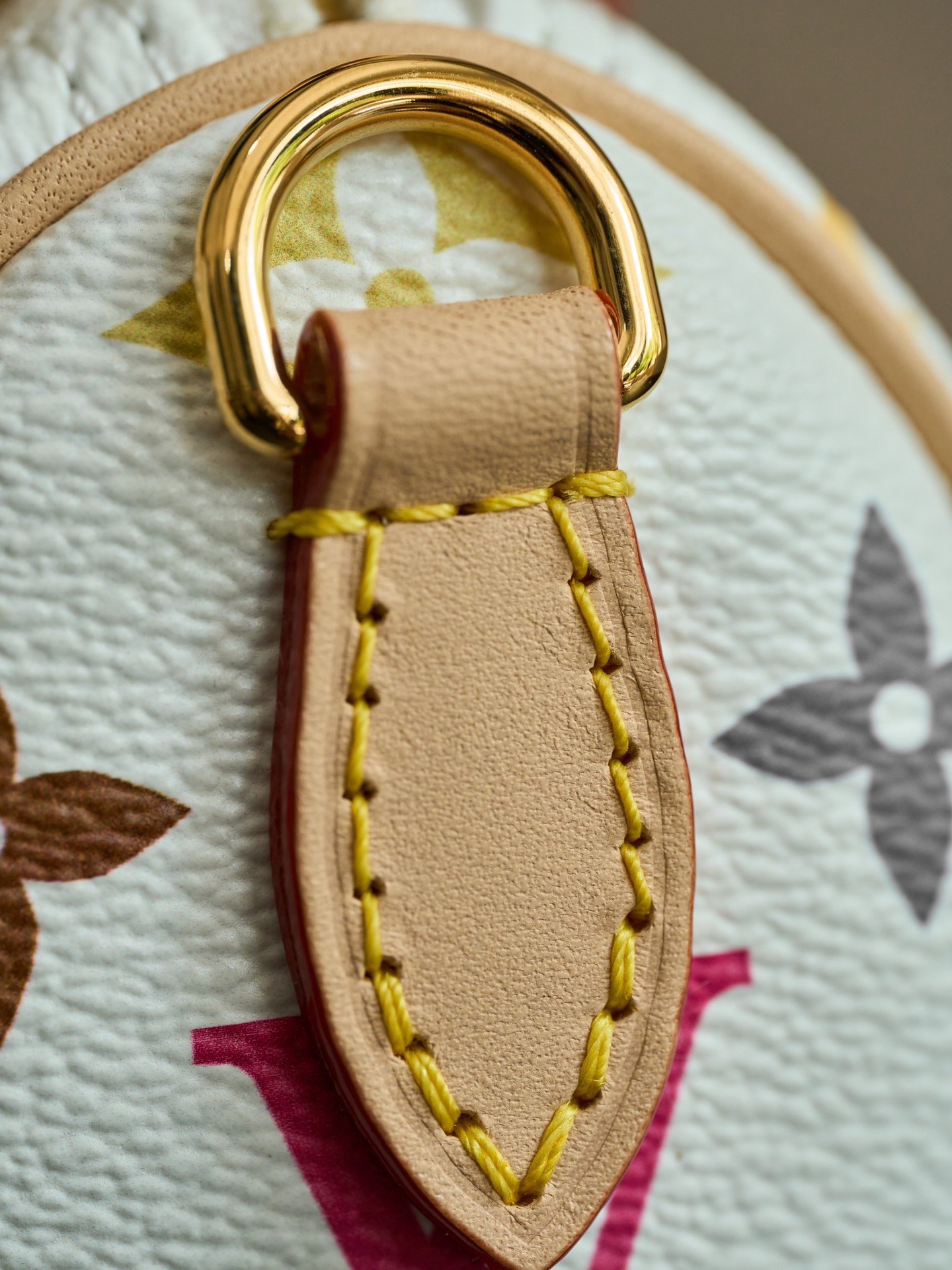 Louis Vuitton Takashi Murakami Nano Speedy White Multicolor - Image 8