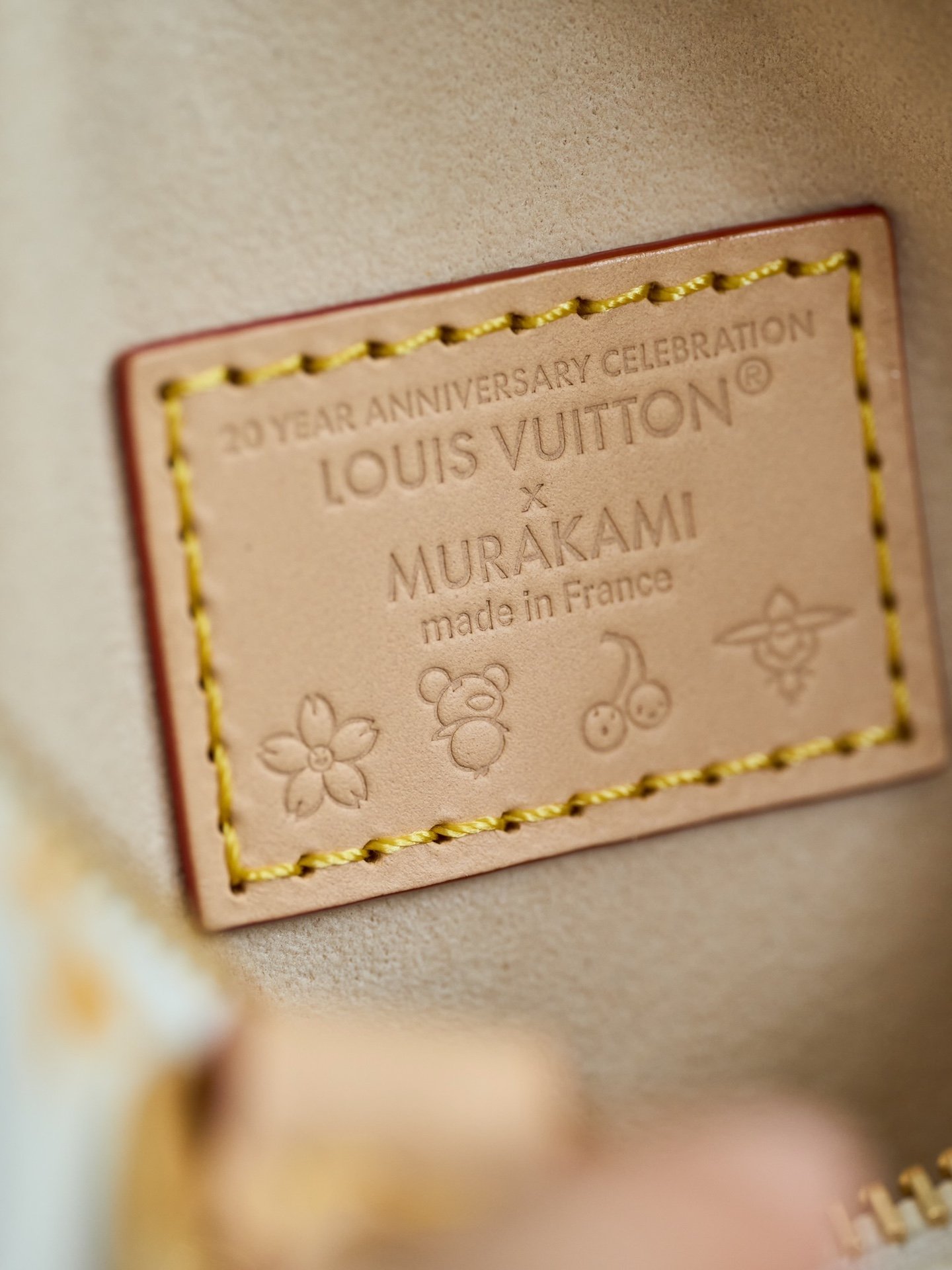 Louis Vuitton Takashi Murakami Nano Speedy White Multicolor - Image 11