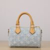 LOUIS VUITTON Nano Speedy Nano Monogram Denim Sky Blue