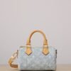 LOUIS VUITTON Nano Speedy Nano Monogram Denim Sky Blue