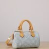 LOUIS VUITTON Nano Speedy Nano Monogram Denim Sky Blue