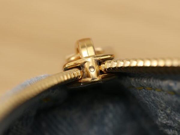 LOUIS VUITTON Nano Speedy Nano Monogram Denim Sky Blue