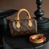 wsxc1762517059781_0 LOUIS VUITTON Nano Speedy M81085 Monogram Shoulder Bag