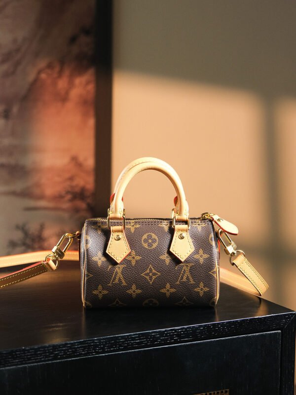 wsxc1762517068659_1 LOUIS VUITTON Nano Speedy M81085 Monogram Shoulder Bag