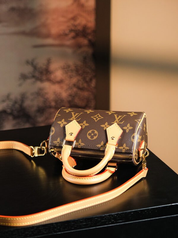 wsxc1762517068659_8 LOUIS VUITTON Nano Speedy M81085 Monogram Shoulder Bag