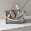 Louis Vuitton Monogram Gray Denim Soft Speedy 30