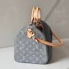 Louis Vuitton Monogram Gray Denim Soft Speedy 30