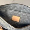 Louis Vuitton Monogram Gray Denim Soft Speedy 30