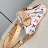 LV X TM Monogram Multicolor High Rise Bumbag White