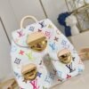 LV X TM Monogram Multicolor Venice Backpack White