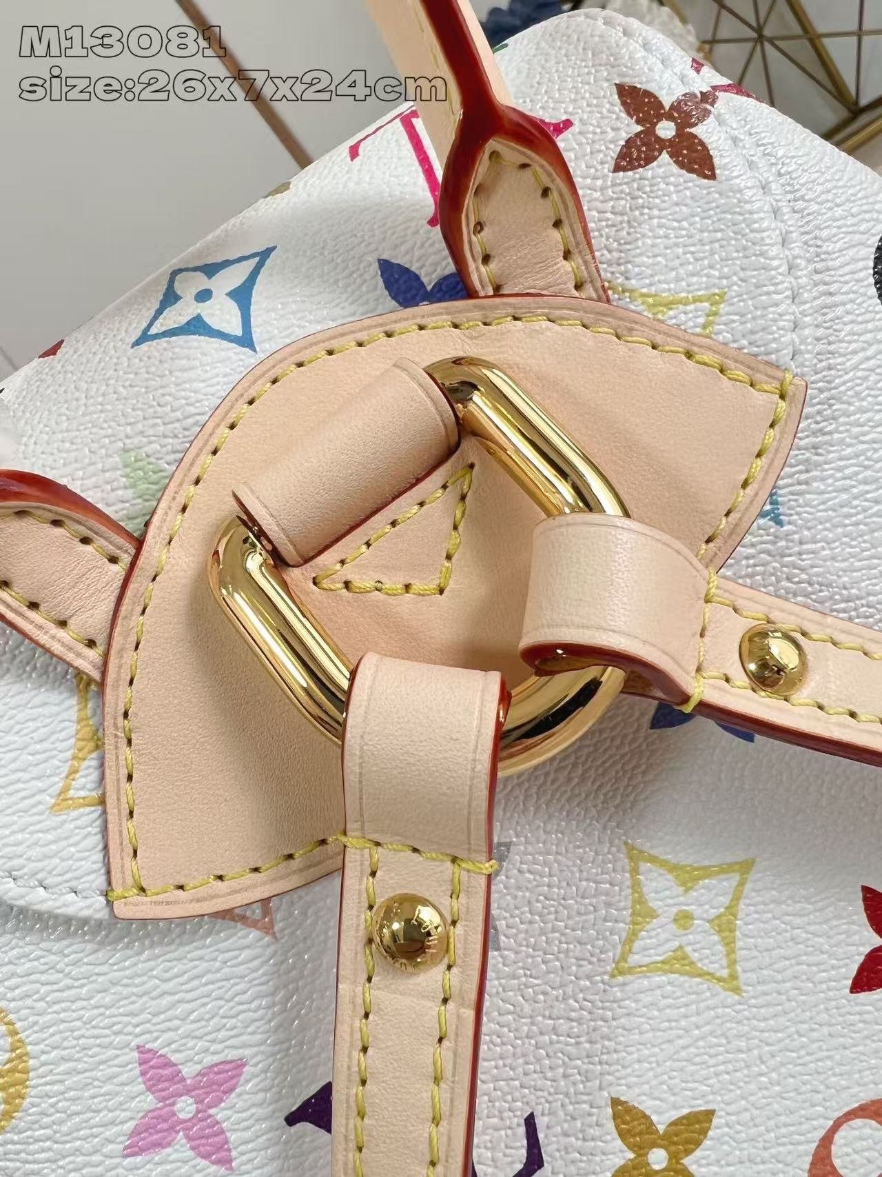LV X TM Monogram Multicolor Venice Backpack White - Image 2