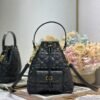 Small Dior Caro Bucket Bag