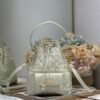 Small Dior Caro Bucket Bag