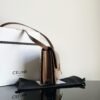 Classic CLASSIC BOX polished calfskin handbag with tumbled grain