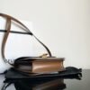 Classic CLASSIC BOX polished calfskin handbag with tumbled grain